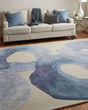 Anya 8887F Blue/Ivory Area Rug