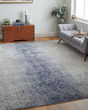 Astra 39L2F Blue/Ivory Area Rug