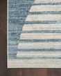 Astra Machine Washable ASW03 Blue Area Rug