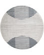 Astra Machine Washable ASW03 Ivory Blue Rug