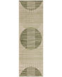 Astra Machine Washable ASW03 Ivory Olive Rug