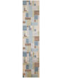 Astra Machine Washable ASW09 Blue Green Rug