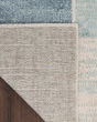 Astra Machine Washable ASW09 Blue Ivory Rug
