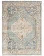 Astra Machine Washable ASW11 Silver Blue Rug