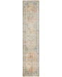 Astra Machine Washable ASW12 Beige Blue Rug