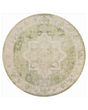 Astra Machine Washable ASW12 Ivory Green Rug