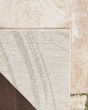Astra Machine Washable ASW14 Beige Green Rug