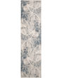 Astra Machine Washable ASW14 Silver Blue Rug
