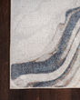 Astra Machine Washable ASW15 Ivory Blue Rug