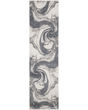 Astra Machine Washable ASW15 Ivory Grey Rug
