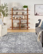 Astra Machine Washable ASW16 Dark Blue Rug