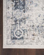 Astra Machine Washable ASW16 Ivory Blue Rug