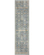 Astra Machine Washable ASW16 Teal Beige Rug