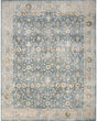 Astra Machine Washable ASW16 Teal Beige Rug