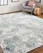 Atwell 3868F Green/Ivory Area Rug