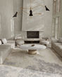 Aura 3563F Ivory/Silver/Gold Area Rug