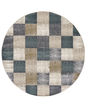 Avalon 5617 Ivory Checkered Area Rug