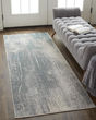 Azure 3401F Gray/Blue/Ivory Area Rug