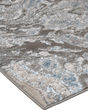 Azure 3405F Ivory/Gray/Blue Area Rug