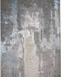 Azure 3406F Gray/Ivory/Blue Area Rug