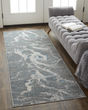 Azure 3539F Silver/Gray/Ivory Area Rug