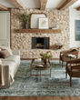 Banks BAN-03 Blue/Lagoon Area Rug