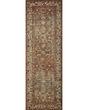 Banks BAN-04 Brick/Ivory Area Rug