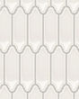 Baroque Bianco Glossy Ceramic Tile