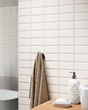 Baroque Bianco Glossy Ceramic Tile