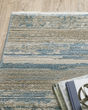 Bauer 42l Blue/Beige Area Rug