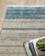 Bauer 90b Blue/Beige Area Rug