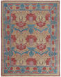 Beall 6633F Blue/Red/Yellow Rug