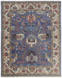 Beall 6708F Blue/Red Area Rug
