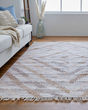 Beckett 0724F Ivory/Gray/Tan Area Rug