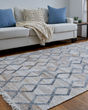 Beckett 0771F Gray/Ivory/Tan Area Rug