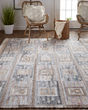 Beckett 0816F Gray/Taupe/Tan Area Rug