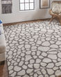 Belden T6001 Ivory/Gray Area Rug