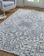 Belfort 8778F Ivory/Blue Area Rug