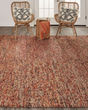 Berkeley 0821F Brown/Orange/Red Rug