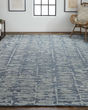 Berwyn T6005 Blue/Silver/Gray Area Rug