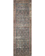 Billie BIL-02 Ocean/Brick Area Rug