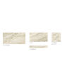 Borealis Almond Matte Marble Tile