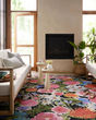 Botanical BOT-01 Black/Multi Area Rug