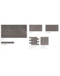 Boulder Dark Grey Sandstone Porcelain Tile