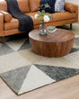 Drew & Jonathan Bowen Oblique Tan Area Rug