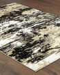 Bowen 109e Black/Gold Area Rug