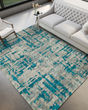 Brisbane BR5 Teal Area Rug