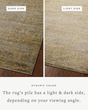 Bradbury BRU-02 Dove/Gold Area Rug