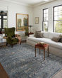 Bradbury BRU-03 Ocean/Gold Area Rug