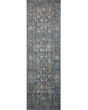 Bradbury BRU-03 Ocean/Gold Area Rug